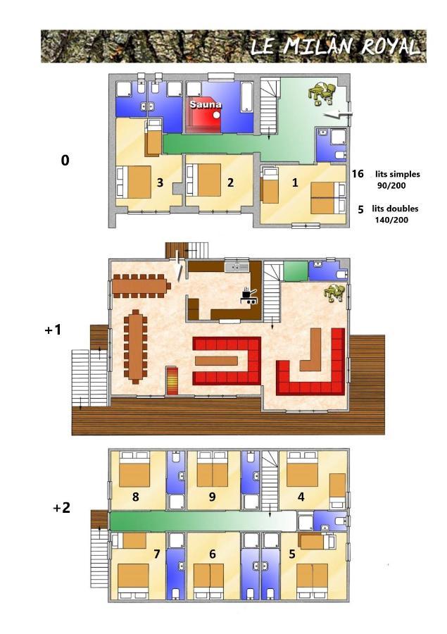 Le Milan Royal 26 Pers, Malmedy, Balneo, Vue, Calme Villa Eksteriør bilde